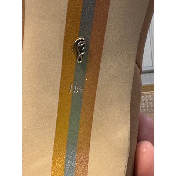 Sam Edelman Sylvia Knee High Boots Luxe Tan Leather 11.5 Athletic Fit Style NWOB - Picture 14 of 15